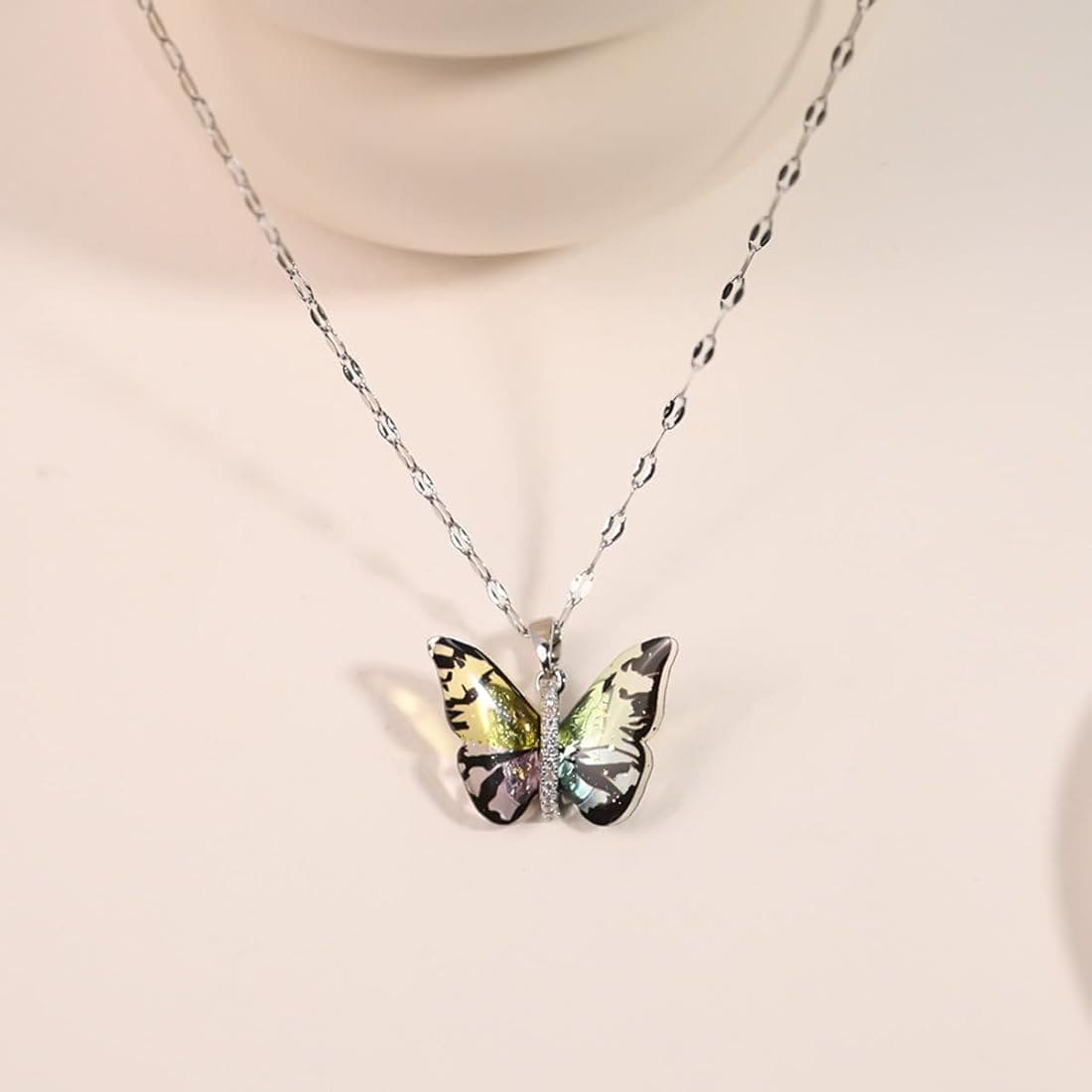 stainless Butterfly Necklace