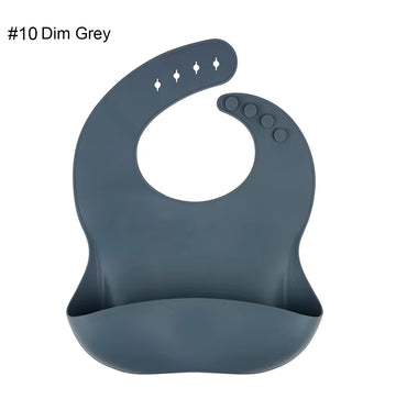 Baby Silicone Bib – Waterproof, Stain-Resistant | BPA-Free, Washable and Comfortable